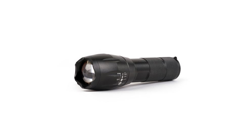 TactForce 1000 Lumens Flashlight, Black TL-TF1000BK