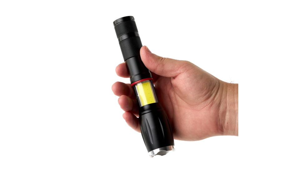 TactForce 600 Lumens Flashlight, Black, TL-TF600BK