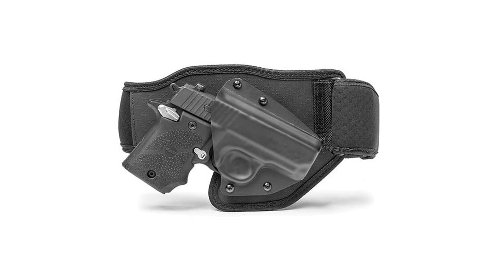 Tactica Belly Band Holster, SIG Sauer P320 Carry 9mm,  SIG Sauer P320 Compact, Left, Large, Black, tt-BB-0692-LH-L