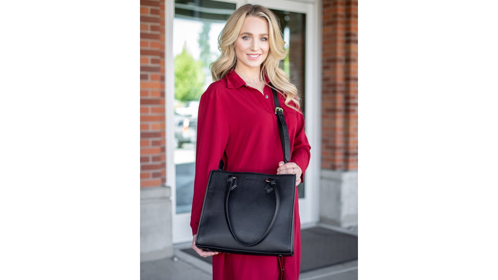 Tactica Compact Concealed Carry Handbag, Black, TT-PR-M0160-BK-D