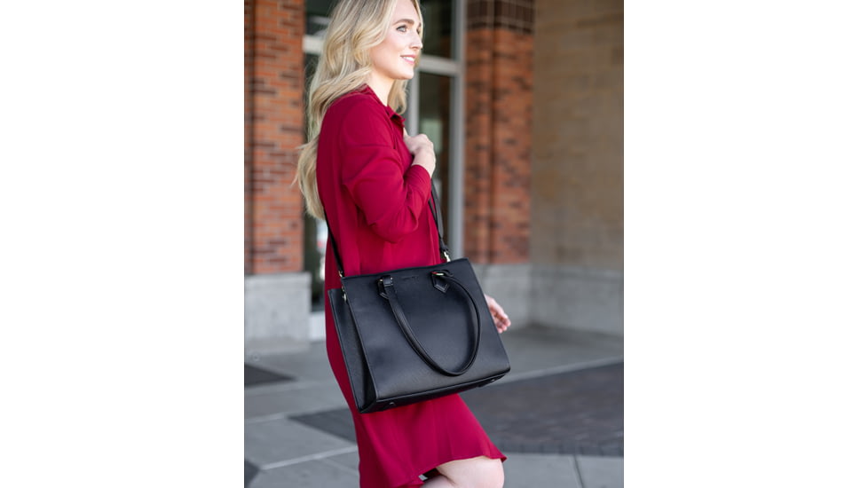 Tactica Compact Concealed Carry Handbag, Black, TT-PR-M0160-BK-D