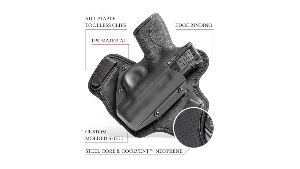 Tactica Concealed Carry Holster - IWB Holster, Glock - 29, Left Handed, tt-IW-0072-LH