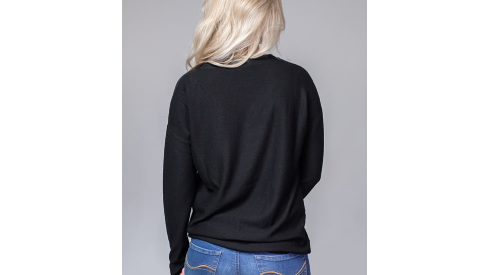 Tactica Cozy Concealement Cashmere Sweater - Womens, Black, Small, TTSWTR2018C041801SDBKS