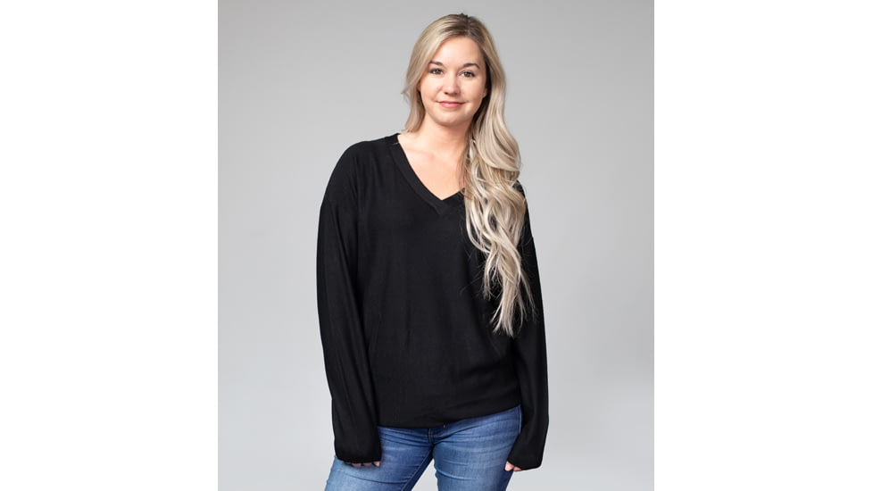 Tactica Cozy Concealement Cashmere Sweater - Womens, Black, Small, TTSWTR2018C041801SDBKS