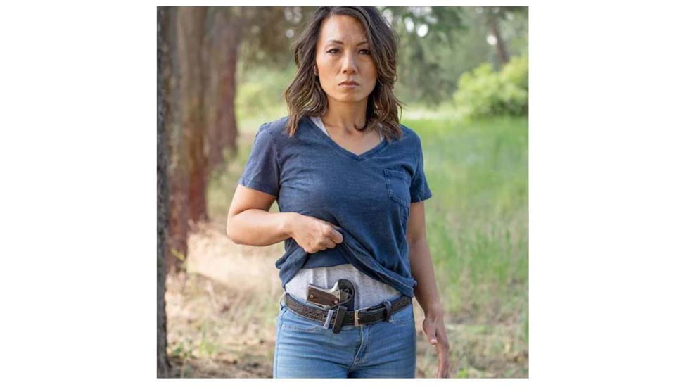 Tactica Defense Fashion Tactica Defense Universal Grip Holster, Extra full size pistols 5-in barrels, Right, Black, One size, 193858448268