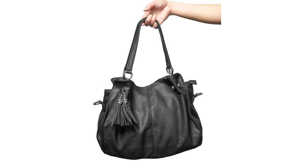 Tactica Executive Concealed Carry Gun Purse, Black, 00193858013428