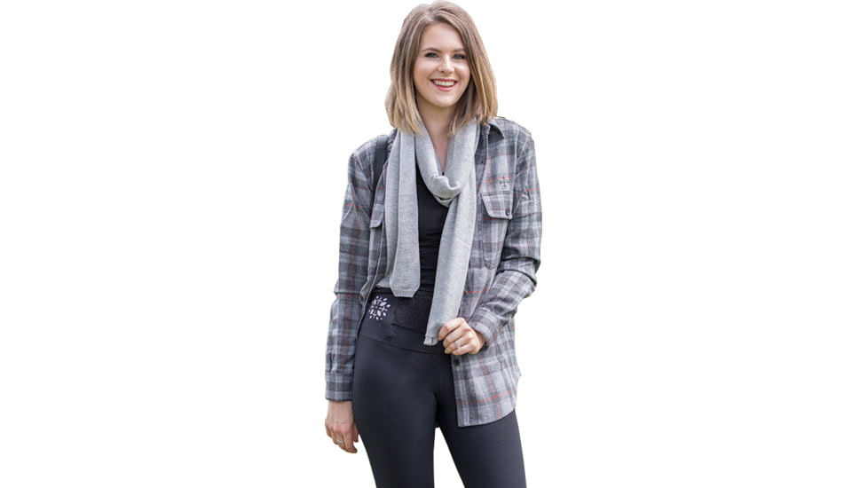 Tactica Proud To Protect Plaid Flannel Shirt, Grey, Small, TT-SHR-AW18M406013-GY-S