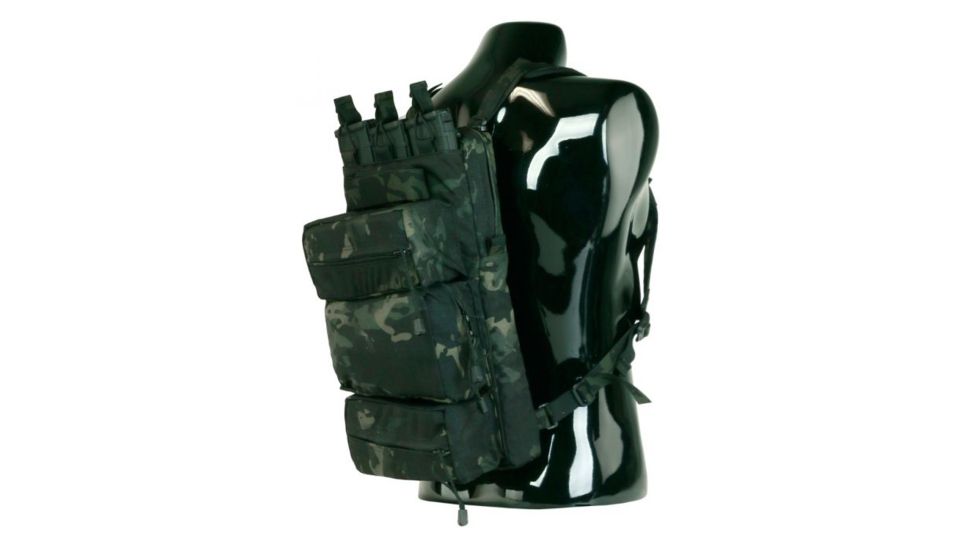 Tactical Assault Gear Combat Sustainment Pack Tactical Carrying Bag, Mc Black 835873