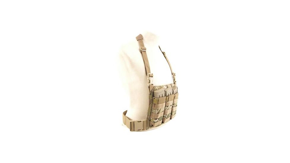 Tactical Assault Gear GO Time Triple 7.62 Mag Chest Rig A-TACS 814772