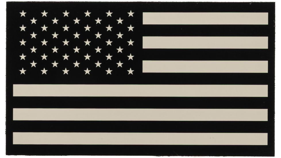 Tactical Assault Gear IR American Flag Patch Left Desert Tan 956157