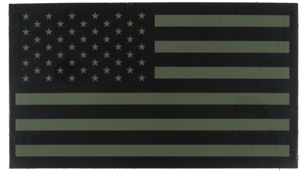 Tactical Assault Gear IR American Flag Patch Left Olive Drab 956156