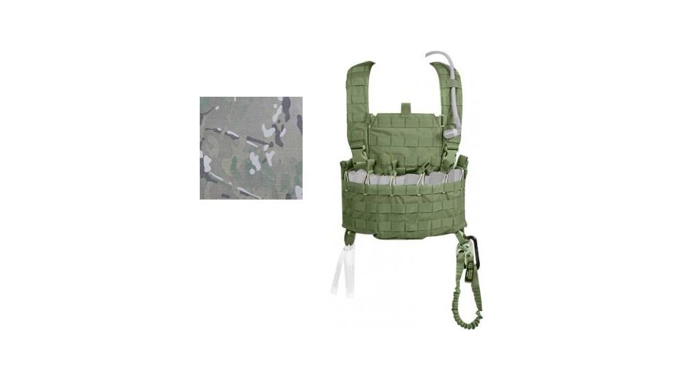 Tactical Assault Gear Marine Gladiator Chest Rig w/ Bib - Multicam 813338