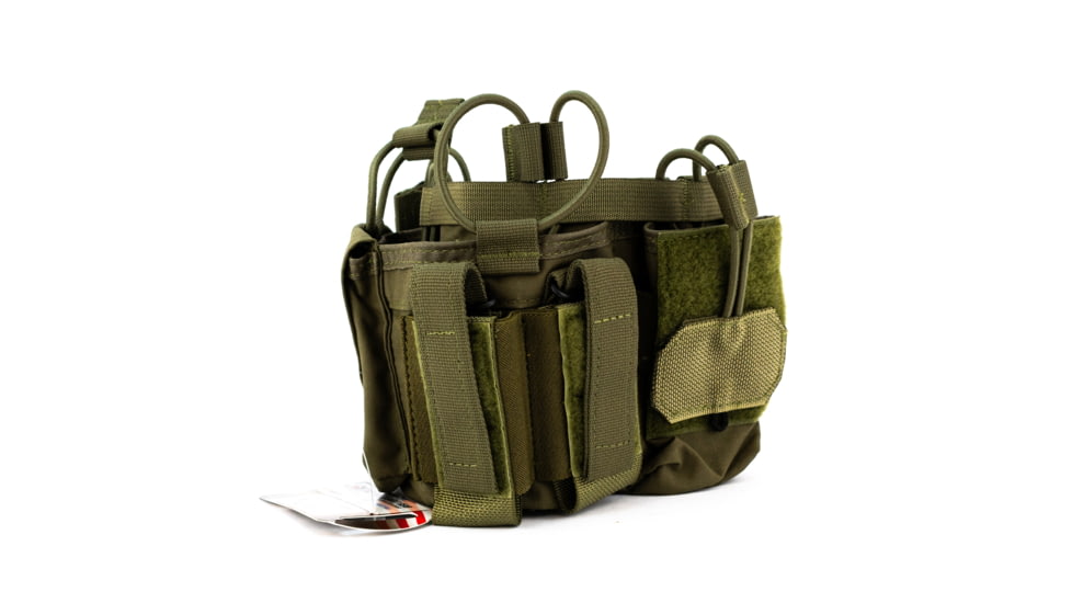 Tactical Assault Gear MOLLE Assaulters Panel, Ranger Green 832634