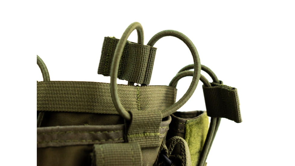 Tactical Assault Gear MOLLE Assaulters Panel, Ranger Green 832634