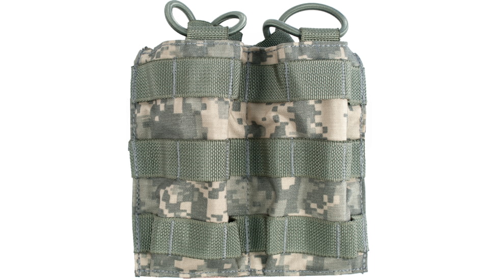 Tactical Assault Gear MOLLE Double Shingle Mag 2 Pouch Army ACU 816368