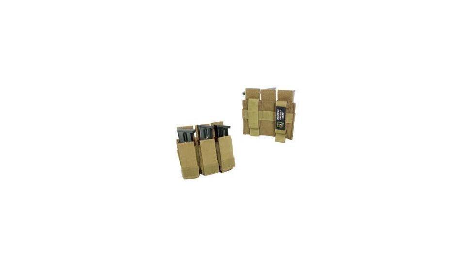 TAG MOLLE Enhanced Pistol Mag 3 Pouch MPM3ECT