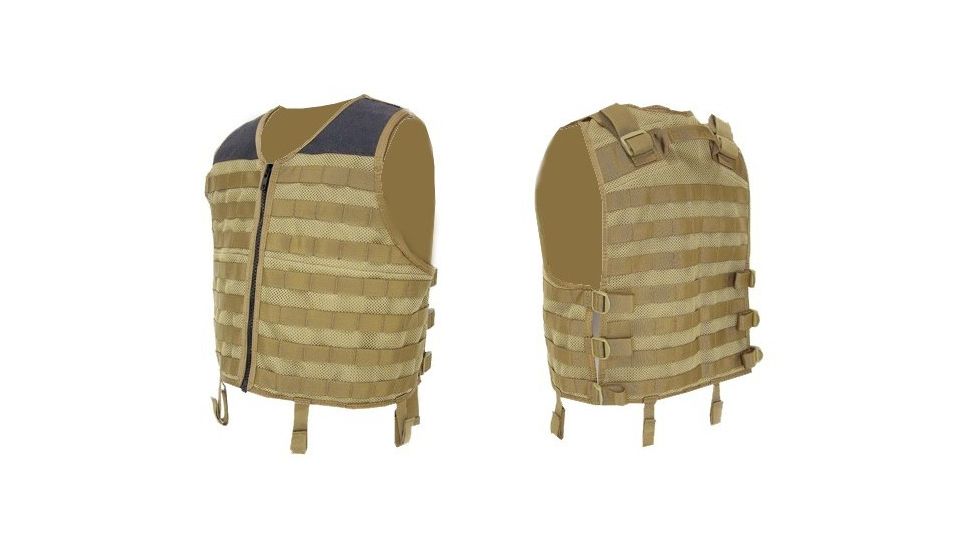 Tactical Assault Gear MOLLE Operators Vest (Coyote)
