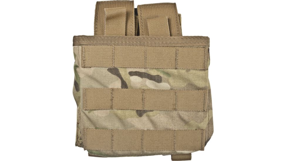 Tactical Assault Gear MOLLE Shingle 4 Magazine Quiet Pouch, Multicam 812172