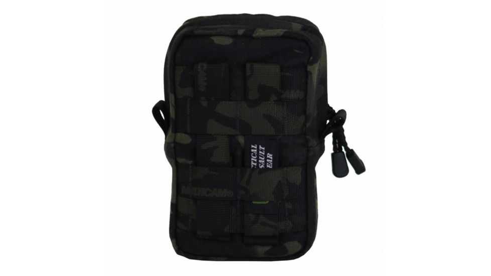 Tactical Assault Gear MOLLE Small Up Utility Pouch, Mc Black 836013
