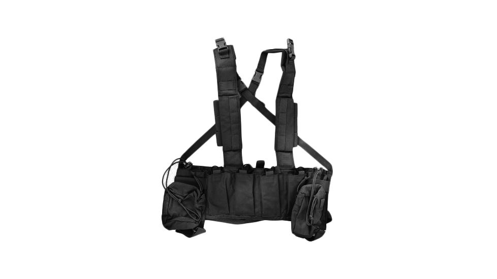Tactical Assault Gear Phalanx 4 Ammo Pouch Chest Rig - Black 813329