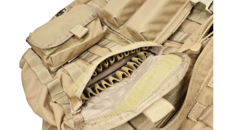 Tactical Assault Gear Sniper Pack w/ Sternum Strap &amp; 2 Ammo Pouches, Coyote Tan 811898