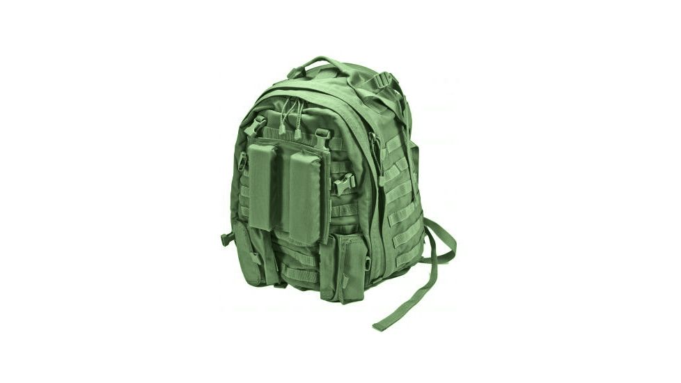 Tactical Assault Gear Sniper Pack w/ Sternum Strap &amp; 2 Ammo Pouches, Ranger Green 811899