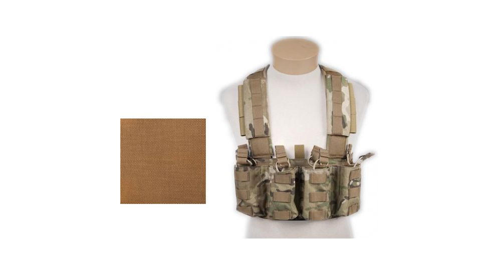 Tactical Assault Gear Vendetta Chest Rig, Coyote Tan 816340