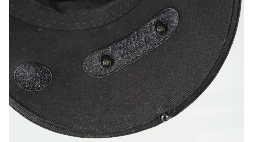 Tactical Assault Gear Warrior Hat with LED light Black WH3BK