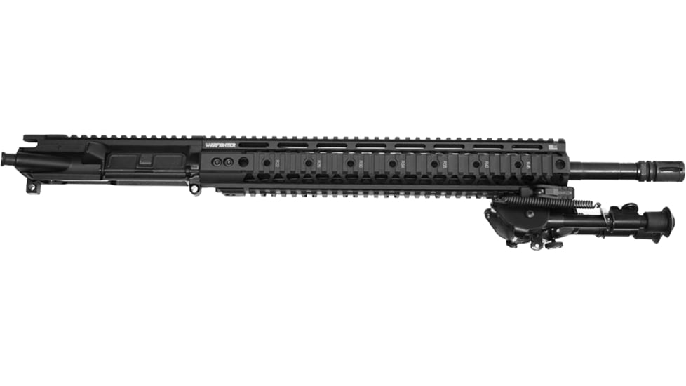 Tactical Edge 5.56 Rifle Length Upper w/WRS14 Rail, Harris Bi-pod, 17.3 in, Black, 850015653049