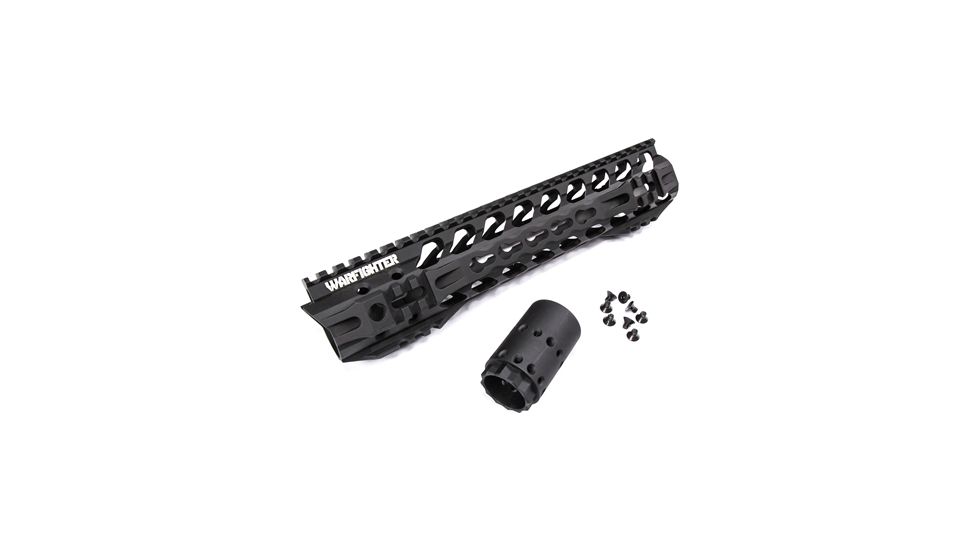 Tactical Edge WARFIGHTER 10 inch Rail System Keymod WRS-KM10, Black 856358007303