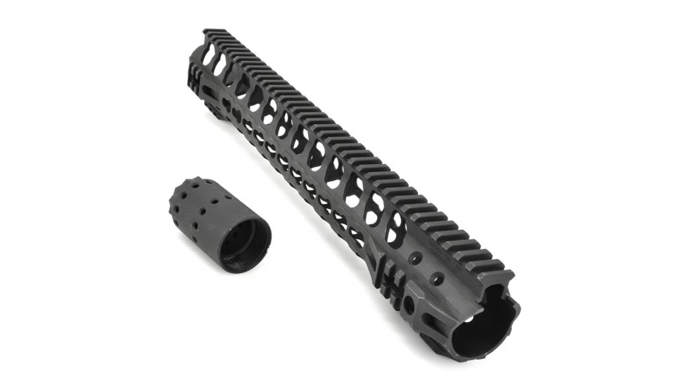Tactical Edge WARFIGHTER 15 inch Rail System Keymod WRS-KM15, Black, 856358007327