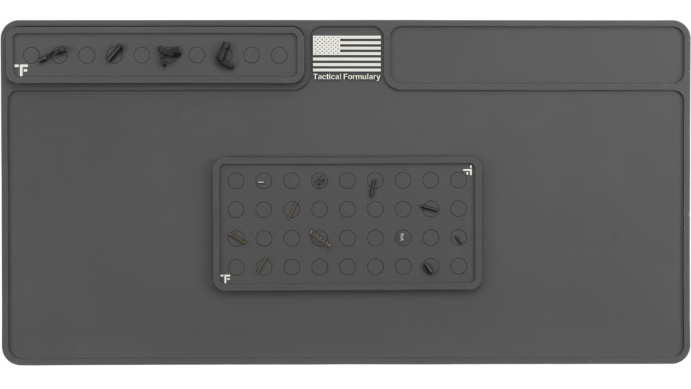 Tactical Formulary RifleMat w/2 Modular System, Gray, RM2-18X36