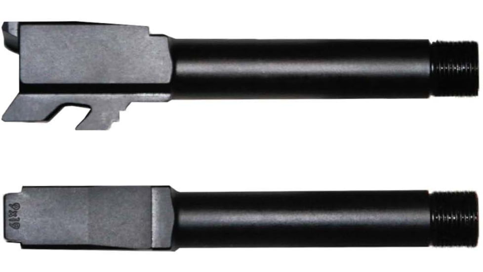 Tactical Kinetics Pistol Barrel, Glock G43 Gen 5, Threaded, Black Nitride, TK3044-BLK