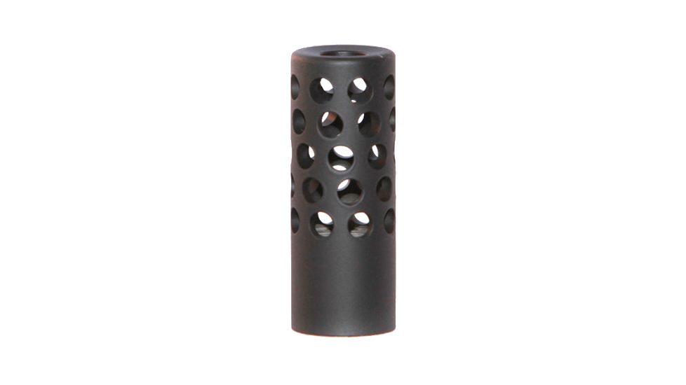 Tactical Precision Manufacturing 22 Cal 1/2X28 Tpi Titanuim Muzzle Brake/Flash Hider/Full-Auto Rated ,990lb, MB02-22-TI