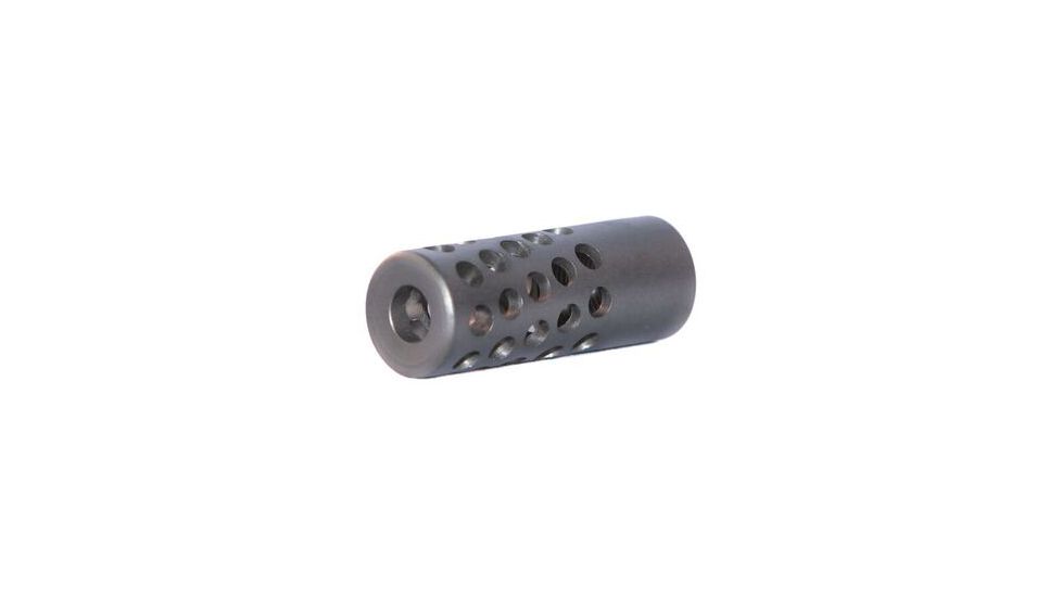 Tactical Precision Manufacturing 22 Cal 1and 2X28 Tpi Titanium Full Port Muzzle Brake, MB01-22-TI