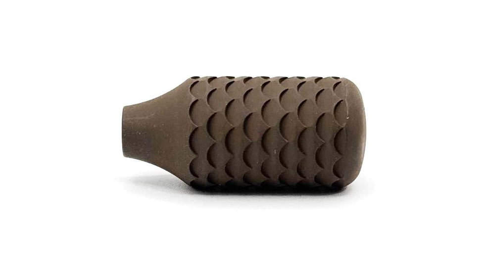 Tactical Precision Manufacturing Aluminum Drake Long Bolt Knob, Patriot Brown, BK-AL-DRK-L-PB