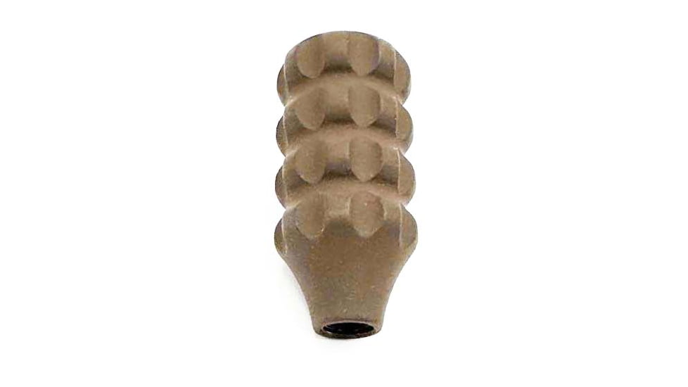 Tactical Precision Manufacturing Aluminum Grenade Bolt Knob, Flat Dark Earth, BK-AL-GRN-FDE