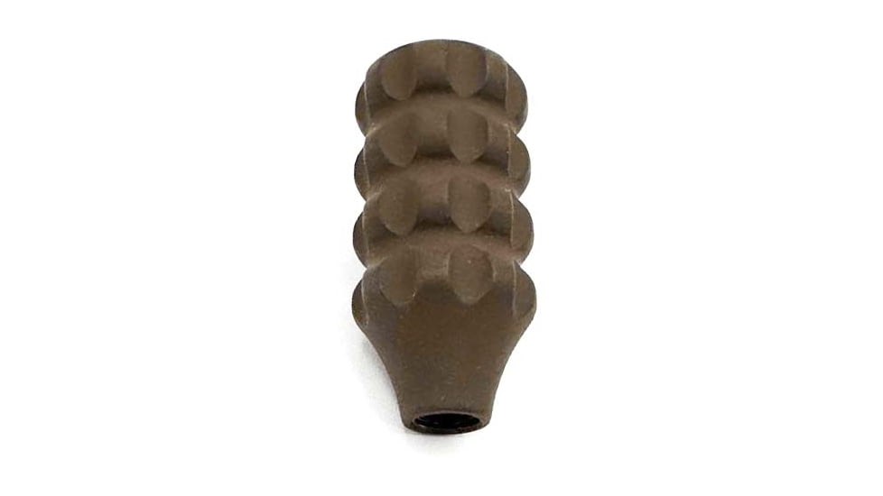 Tactical Precision Manufacturing Aluminum Grenade Bolt Knob, Patriot Brown, BK-AL-GRN-PB