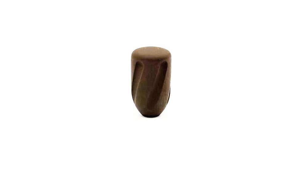 Tactical Precision Manufacturing Aluminum Helical Fluted Bolt Knob, Flat Dark Earth, BK-AL-HF-FDE