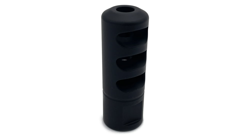 Tactical Precision Manufacturing TPM 30 Cal 3 Port Titanium Muzzle Brake, Black, 5/8x24, MBR-30-3P