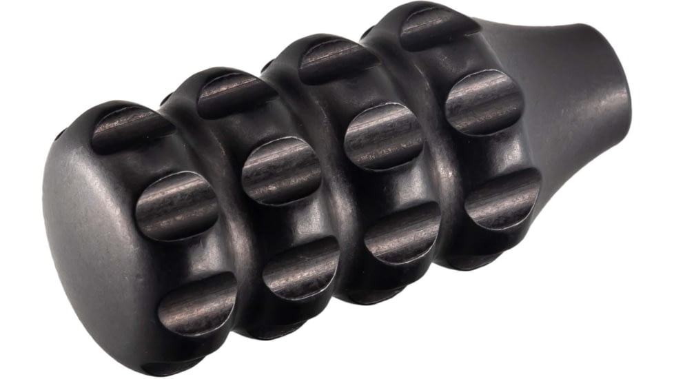 Tactical Precision Manufacturing TPM Aluminum Grenade Bolt Knob, Black, 5/16x24, BKA-G-BLK