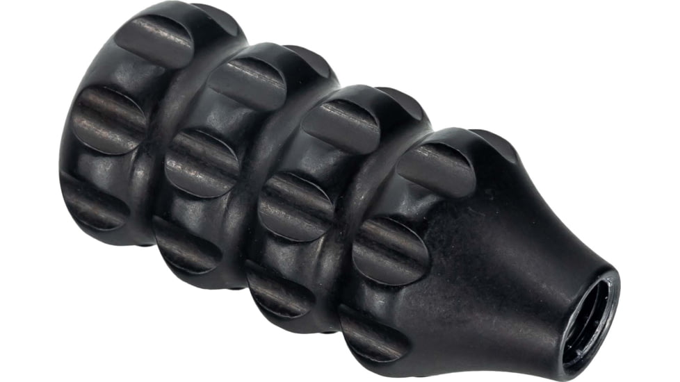 Tactical Precision Manufacturing TPM Aluminum Grenade Bolt Knob, Black, 5/16x24, BKA-G-BLK