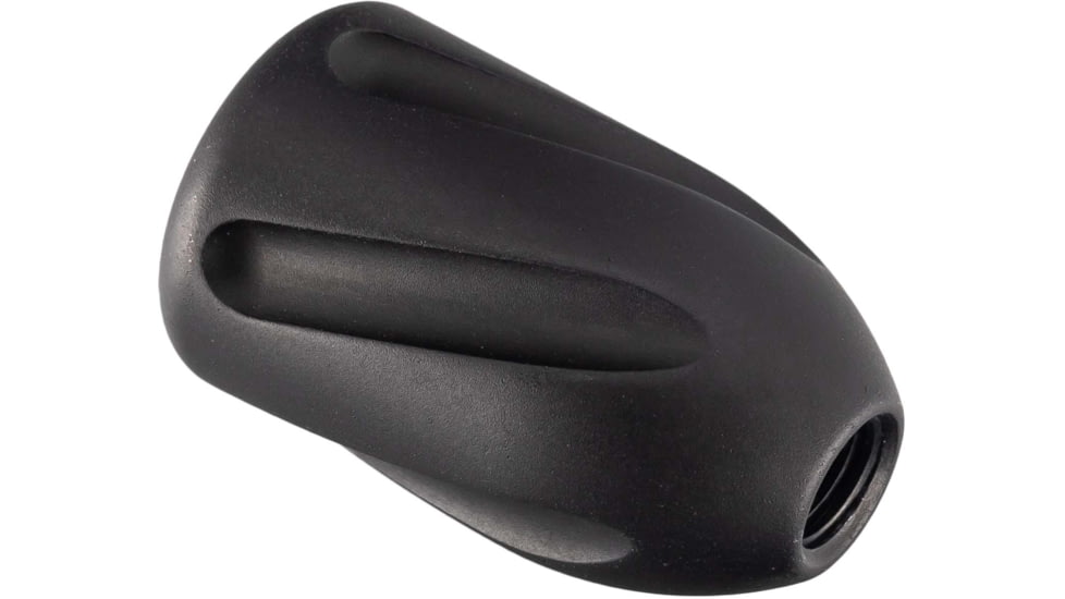 Tactical Precision Manufacturing TPM Aluminum Helical Fluted Bolt Knob, Black, 5/16x24, BKA-HF-BLK