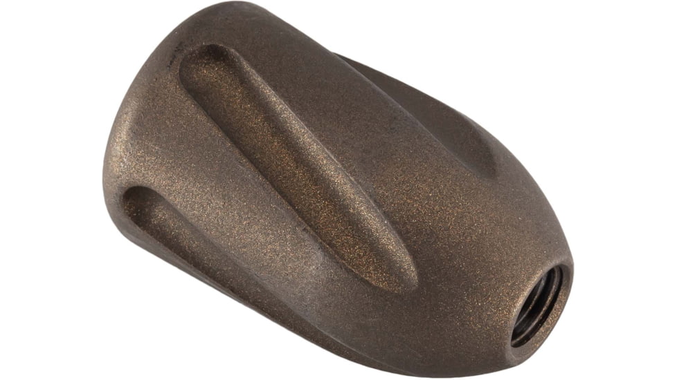 Tactical Precision Manufacturing TPM Aluminum Helical Fluted Bolt Knob, Midnight Bronze, 5/16x24, BKA-HF-MB