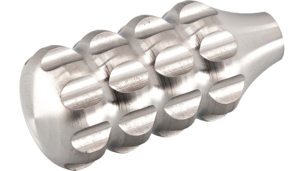 Tactical Precision Manufacturing TPM Titanium Grenade Bolt Knob, Polished Titanium, 5/16x24, BKTI-GRN