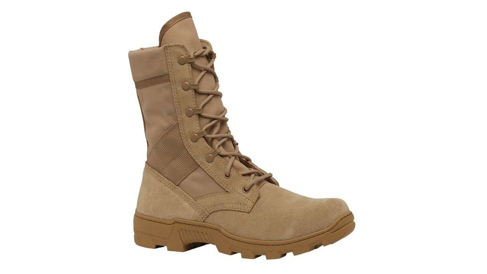 Tactical Research by Belleville Mens Lightweight Hot Weather Desert Boot, Tan, 9.5, Wide TR300 095W