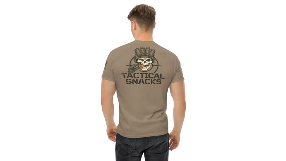 Tactical Snacks Tactical Snacks Skull Tee - Tan, 967350415809