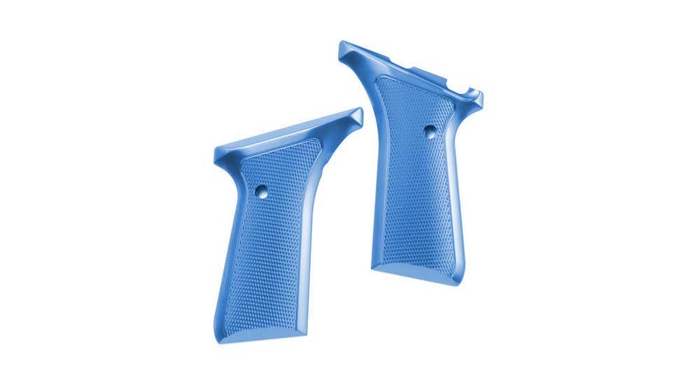 Tactical Solutions Buck Mark Aluminum Handgun Grip, Blue BMGRIP-06