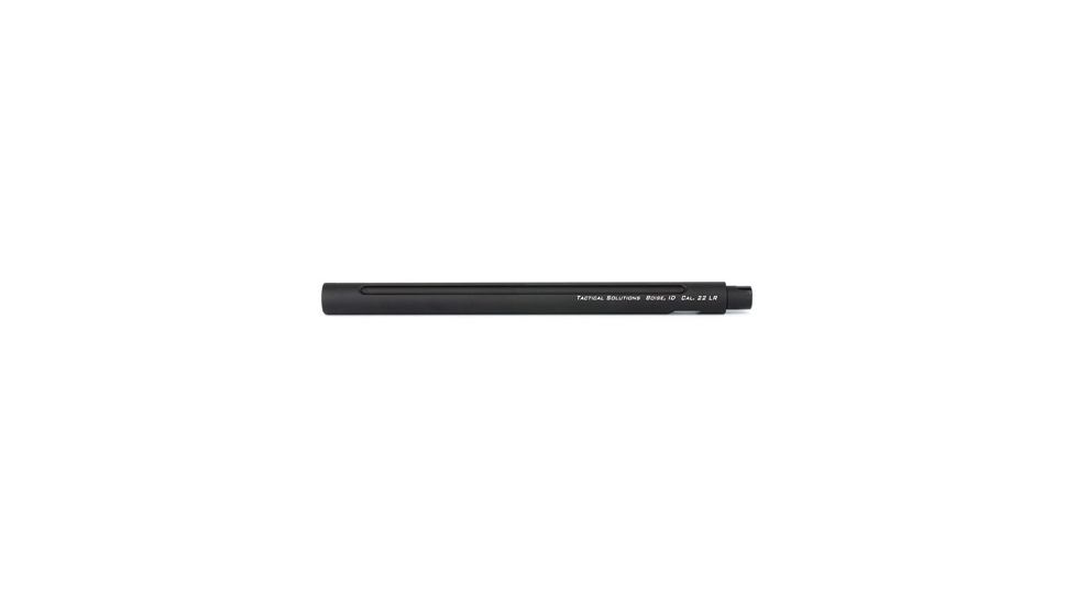 Tactical Solutions 10/22 or Charger XRP 22LR 12.375 Inch 1/2 x 28 TPI Threaded Barrel, Black, TSO1XRPTE-02