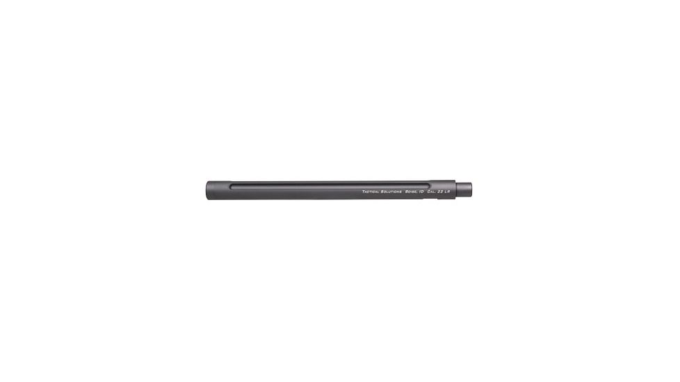 Tactical Solutions 10/22 or Charger XRP 22LR 12.375 Inch 1/2 x 28 TPI Threaded Barrel, Gun Metal Gray, TSO1XRPTE-18